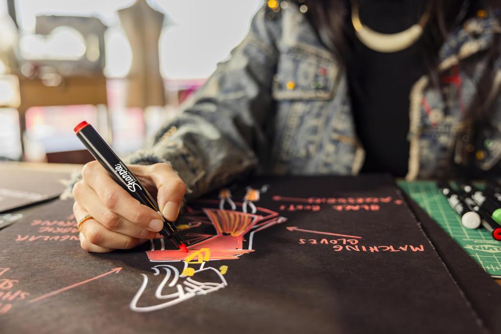 Sharpie Acrylmarker 12 Farben Kunstmarker F Mittlere Spitze Pigmenttinte 2201070 Wasserbasiert