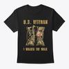 Us Veteran I Walked The Walk T-Shirt Made In the USA Size S To 5XL