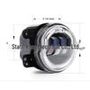 JEEP Wrangler 4-inch RGB LED Aperture Fog Light