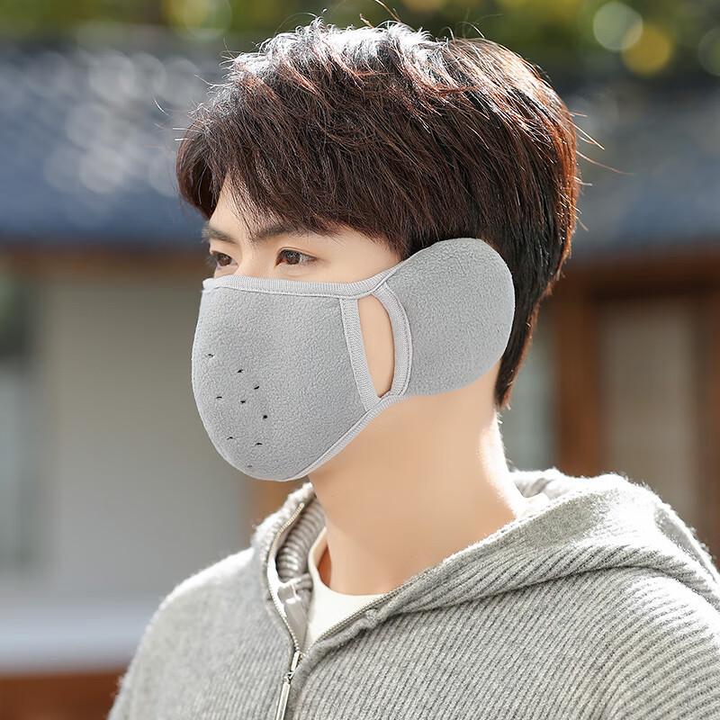 Three-Dimensional Warm Mask: Australian Wool, Winter Protection, Breathable Design, Makes Face Look Smaller.