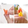 10 Stück bunte Silikon-Daumen-Wandhaken, starke Haftung, Kabel-Clip, rostfrei, Schlüsselaufhänger, Desktop-Aufbewahrungshaken