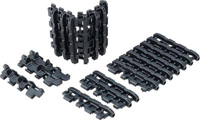 Figma Vehicles Tiger I Articulated Movable Track Set Scale Assembled Plastic Model 1/12