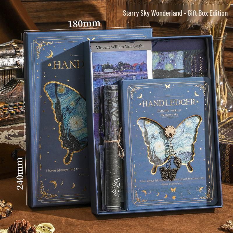 Vintage Art Journal Gift Set for Students - Birthday & Back-to-School Surprise