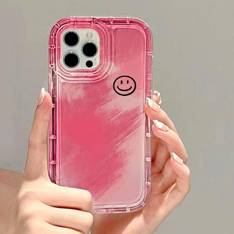 Watercolor Phone Case For Samsung A54 5g Case S23 A53 A24 A52 A34 A52S A32 A33 A23 A14 A13 A05 S22 S23 Ultra Clear Smile Cover