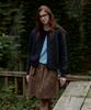 Studio&Parc Wool 100% Flower Cardigan_Navy