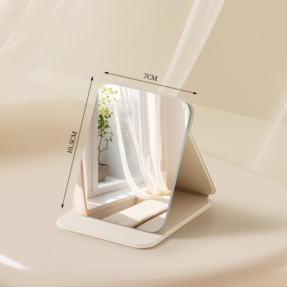 Ruční osobní kosmetické zrcátko Přenosné kapesní zrcátko Roztomilé skládací kosmetické zrcátko Ložnice