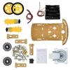 4WD Electronic Smart Car Kit for Arduino R3 Board with Speed Encoder And Battery Box DIY Robot Chassis Kit