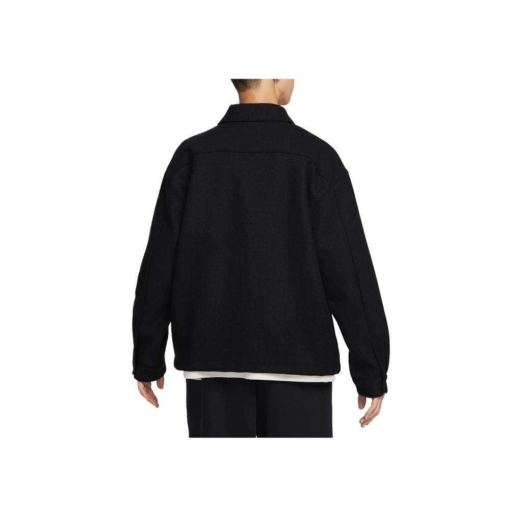 Nike Sportswear Tech Comfortable Skin-Friendly Soft Jacket Men Jacket Black HF0133-010