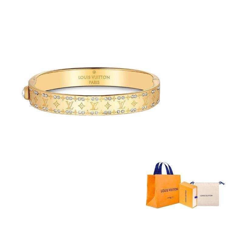 LOUIS VUITTON Nanogram Strass Rokassprādze M64860