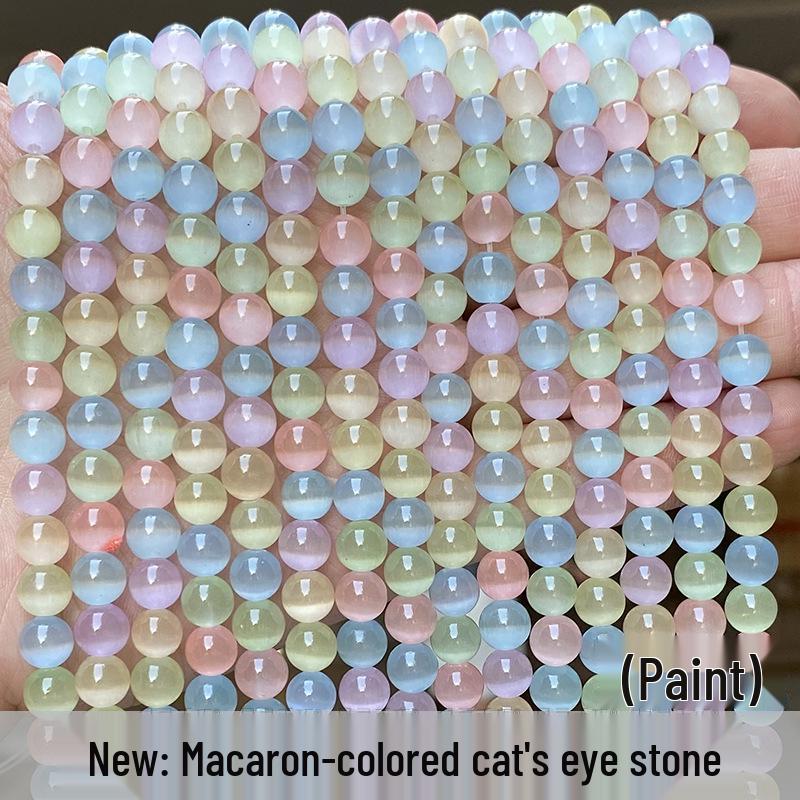 Cat's Eye Crystal Beads for DIY Jewelry: Bracelets & Necklaces Craft Materials.