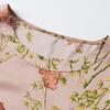 Pastel New Chinese Style Summer Two-Piece Outfit for Middle-Aged Women