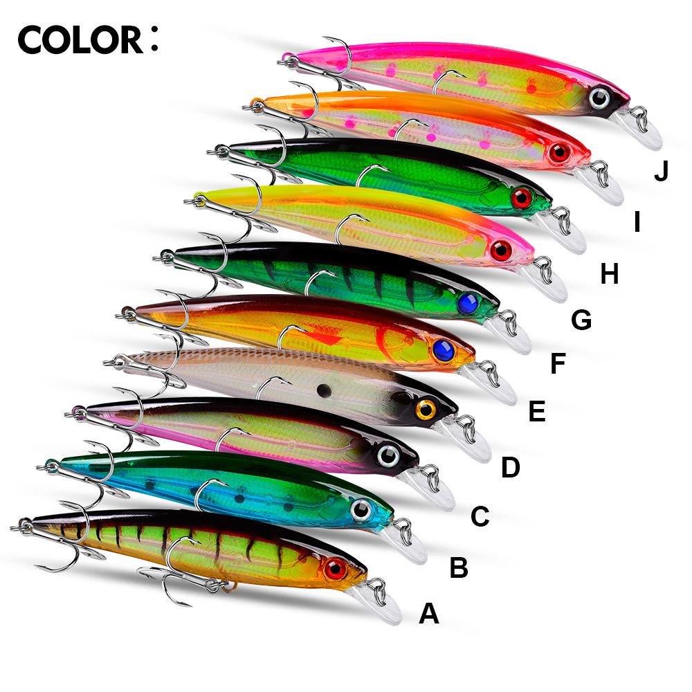 11CM Minnow Lure, 13.4G, 10 Colors, Zander Killer DW1199 Baits