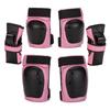 Adult & Kids Six-Piece Protective Skate Gear Set: Hand Guards, Knee & Elbow Pads for Roller Skating or Electric Scooters