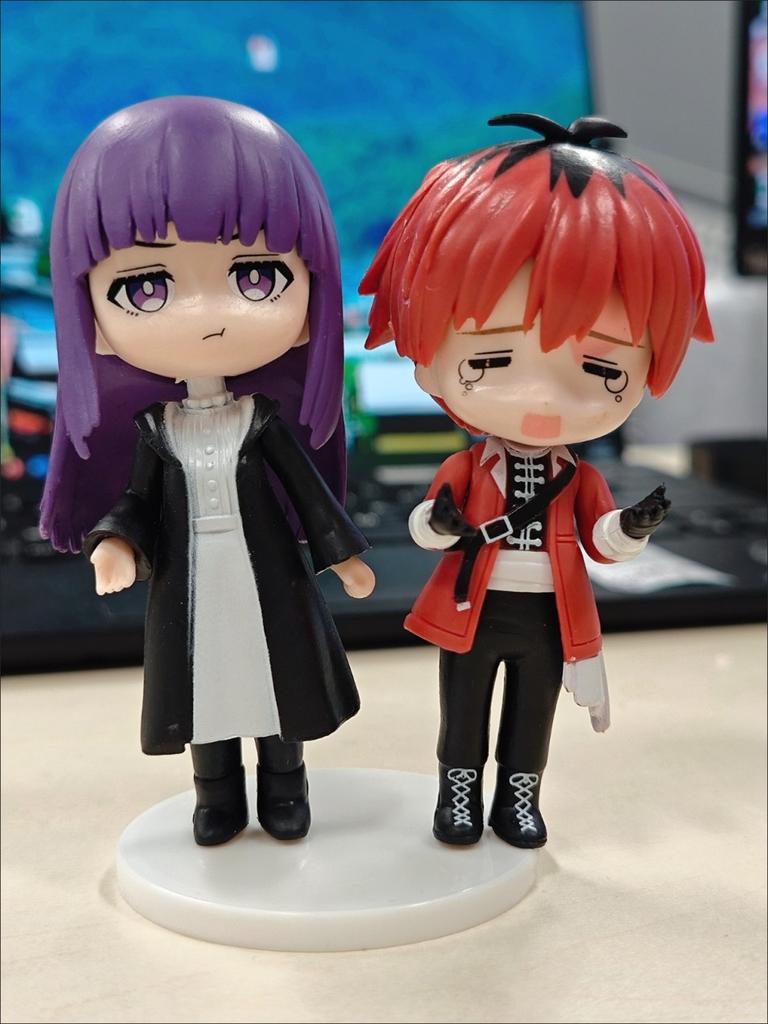 4/8pcs FuRyu Noodle Stopper Sousou No Frieren Anime Girl Figure Frieren Beyond Journey's End Action Figure Collectible Model Toy