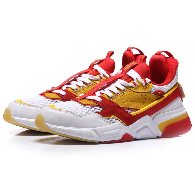 Li Ning Journey Dämpfung Rutschfest Abriebfest Atmungsaktiv Leicht Niedrig geschnitten Laufschuhe Damen AGLN246-2