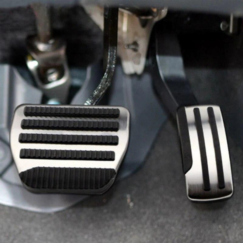 My Good Car for Nissan X-trail T31 ROGUE Qashqai J10 Teana Altima Car Stainless Steel Pedal Cover Parts