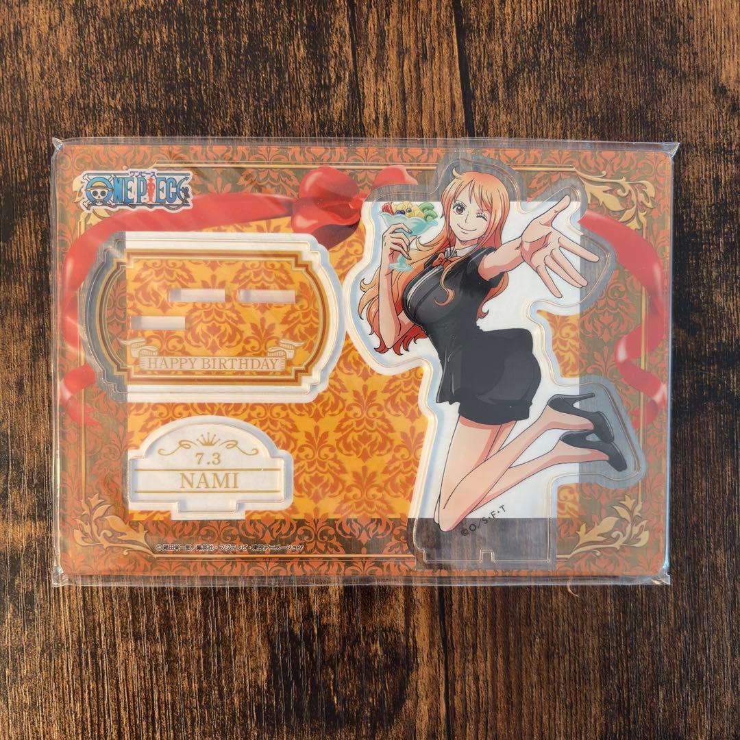 Used One Piece Nami Birthday 2019 Acrylic Stand Mugiwara Store