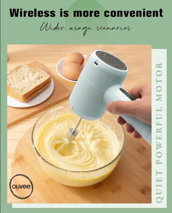 Hand Mixer Egg Beater USB Rechargeable