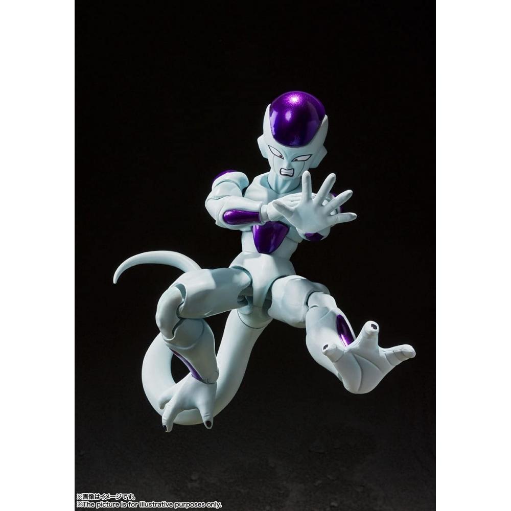 S.H.Figuarts Dragon Ball Z Frieza Fourth Form Approx. 120mm ABS&PVC Painted Movable Figure BAS62977