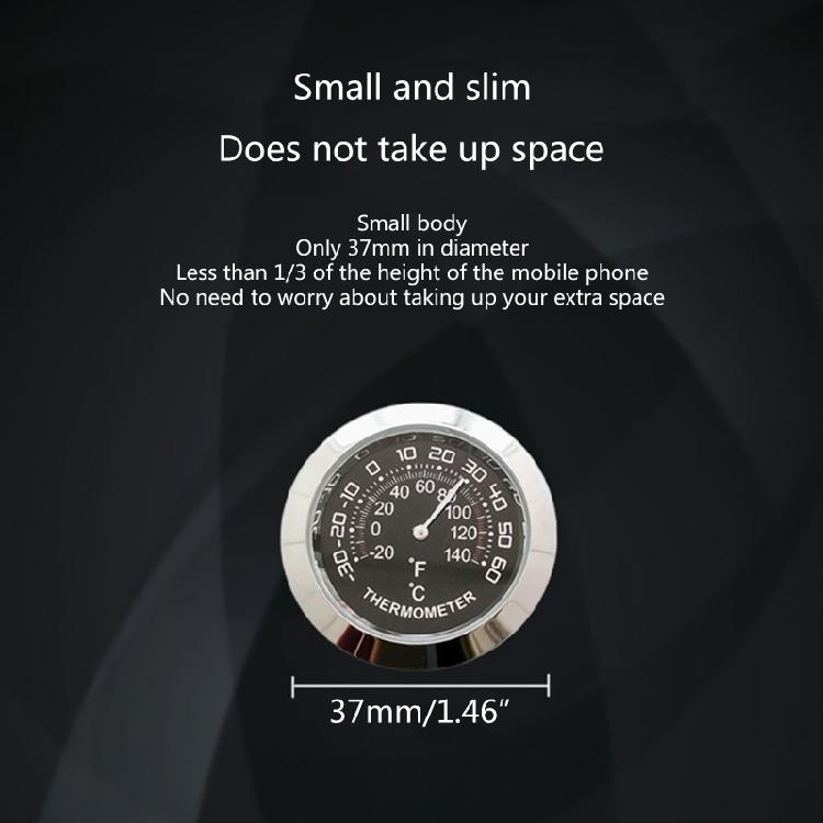 Car Interior Accessories Mini Hygrometer Thermometer Dashboard Ornament Car Part