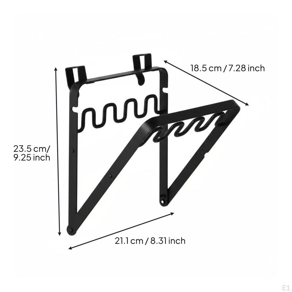 Cabinet Door Garbage Bag Rack Punch Installation over the Trash Holder Space Saving Kitchen