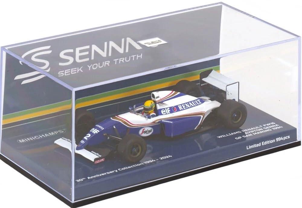 MINICHAMPS 1/43 Williams Renault FW16 Ayrton Senna San Marino GP 1994 Weathered Finish