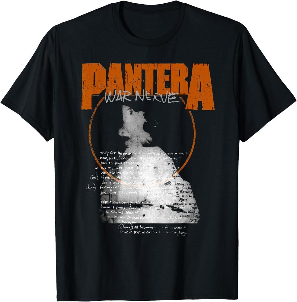 Pantera Hard Rock Metal T-Shirt, War Nerve Shirt, Gift for Fans Unisex T-Shirt XXXL