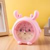 Student Small Alarm Clock Lazy Wake Up Music Multifunctional Children's Animal Clock Bedroom Silent Fashion Cute Seat Clock
