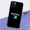 Bahamas Flagge Handyhülle Für iPhone 16 15 Pro Max 12 13 Mini 11 14 Pro Max XR 16 15 Plus 16e Hülle Coque