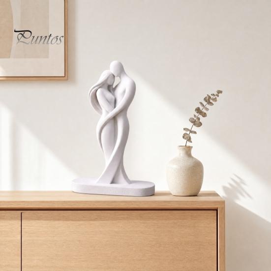 Nahtlose Spleißkunst Statue Abstrakte Menschenkörper Statue, Weibliche Figur Umarmende Liebes Skulptur, 3D Einteilige Formgebung Warme Berührung Form für
