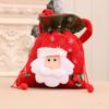 Christmas Eve Children's Apple Drawstring Gift Tote