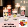 50Pcs Artificial Flower Heads Fake Wildflower Heads Bulk Artificial Flowers for DIY Wedding Bouquets  Party Home Decorations