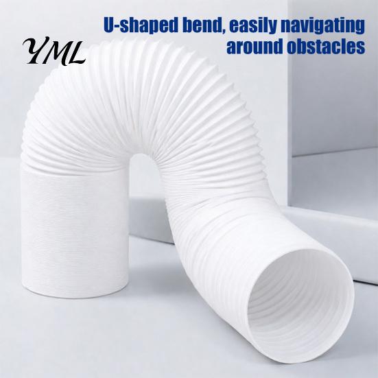 Replacement Vent for Portable Air Conditioner Exhaust Hose, 5.9 Inch Diameter Universal Duct Easy Installation Mobile AC Unit, Expandable Pipe