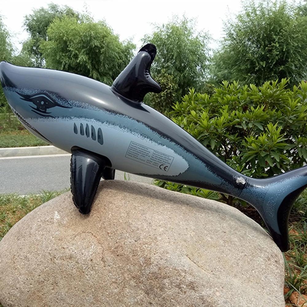 PVC Inflatable Balloon Toys Summer Swimming Pool Beach Hawaii Holiday Party Floating Toys Shark Flamingo Dolphin Palm Tree Balls