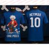 2026 One Piece Luffy Men Football Jersey Summer Short Sleeve Women T-shirt Cartoon Japan Style Anime Children Clothes Tee Tops
