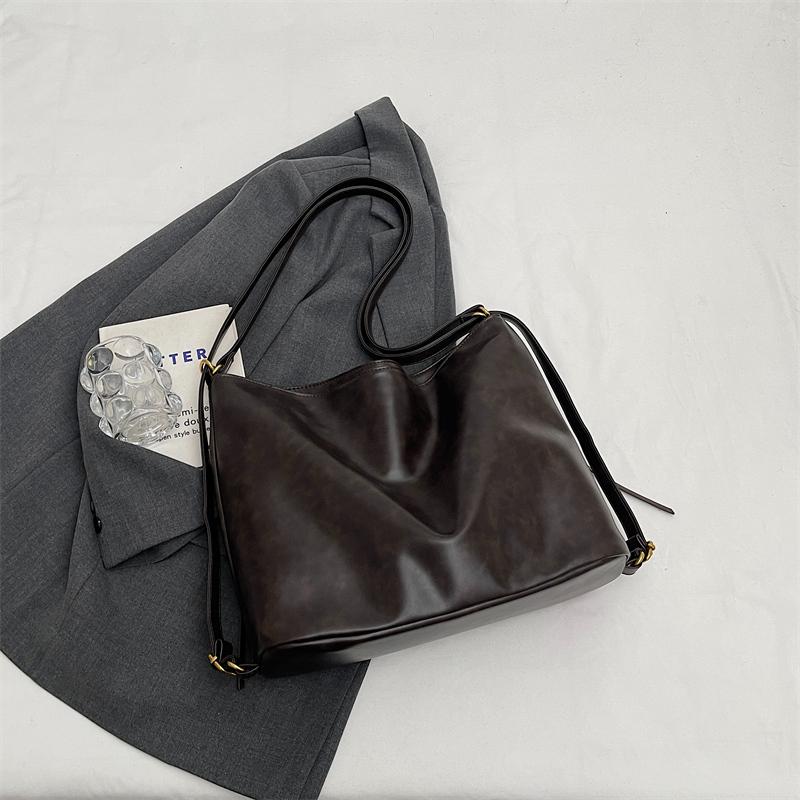 Multi-Function Backpack Soft Leather Women's Shoulder Bag Large Capacity Tote Bag Underarm Bag