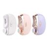 2-in-1 Automatic Nail Clipper Trimmer with LED Light Portable Nail Polishing Grinder USB Rechargeable for Babies Children Adults