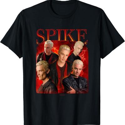 Buffy a vámpírok réme Ikonikus Spike 90-es évek Kollázs Poszter Póló