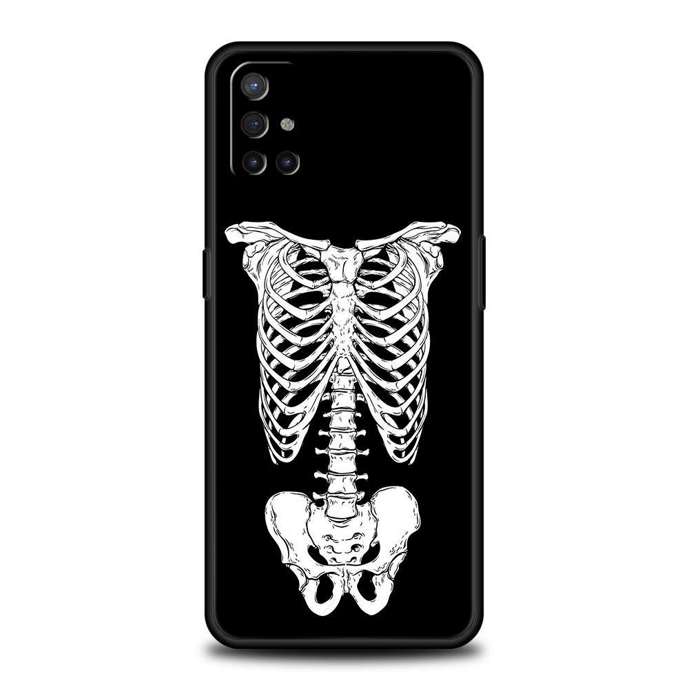 Phone Case For OnePlus 15 13 12 11 10 9 8 7T Pro 13T 13R 12R 10R 9RT 8T Nord 2T CE 2 3 5G Lite Soft Cover Hard Pink Purple Skull