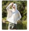 Unisex UV-Protection Hooded Ice Silk Summer Suit with Detachable Features