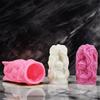 Candle Moulds Hand Castings Molds DIY 3D Silicone Mould Delicate Candle Silicone Handicrafts Moulds for Candle Making