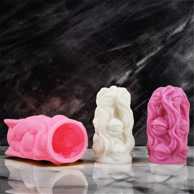 Candle Moulds Hand Castings Molds DIY 3D Silicone Mould Delicate Candle Silicone Handicrafts Moulds for Candle Making