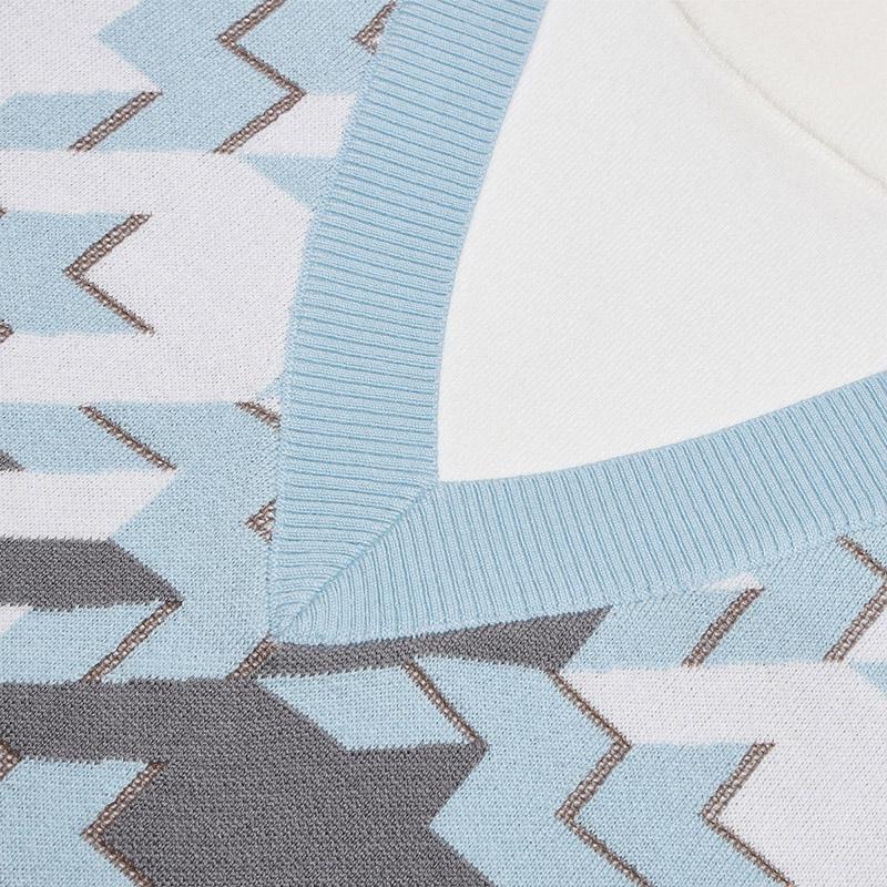 Fila Emerald Comfortable Fashion Versatile Casual Long Sleeve Knit Top Women Tops F11W514403F-ZA