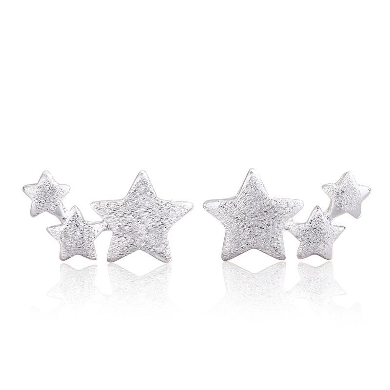 Minimalist Fashion Stud Earrings For Women Students Personalized Versatile Daily Wear Jewelry Accessories
