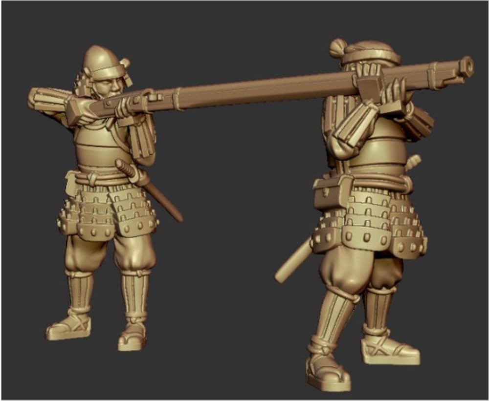 Artist Hobby Měřítko 1/72 Pan. a paní. Série Historie Japonské období válčících států Dělová sada 6 kusů Resinový kit AHLAH88007