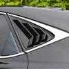Gloss Black Rear Side Window Louver Shutter Cover For Lexus NX 2015-
