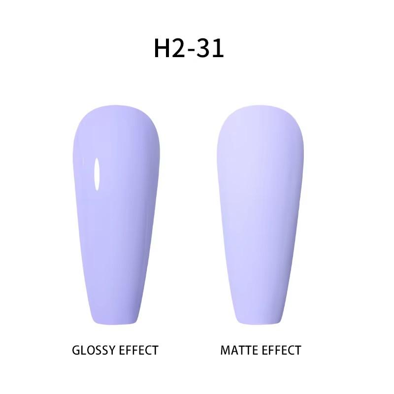 BEAU COLOR 8ML Nail Gel Polish High Pigment UV/LED Color Gel for Nail Art Design and Home DIY Manicure