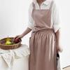 Waterproof Restaurant Stylish Design ApronFlorist Apron Cotton Gardening Coffee Shops Kitchen Apron for Baking Cooking  BBQ & Grill Cleaning