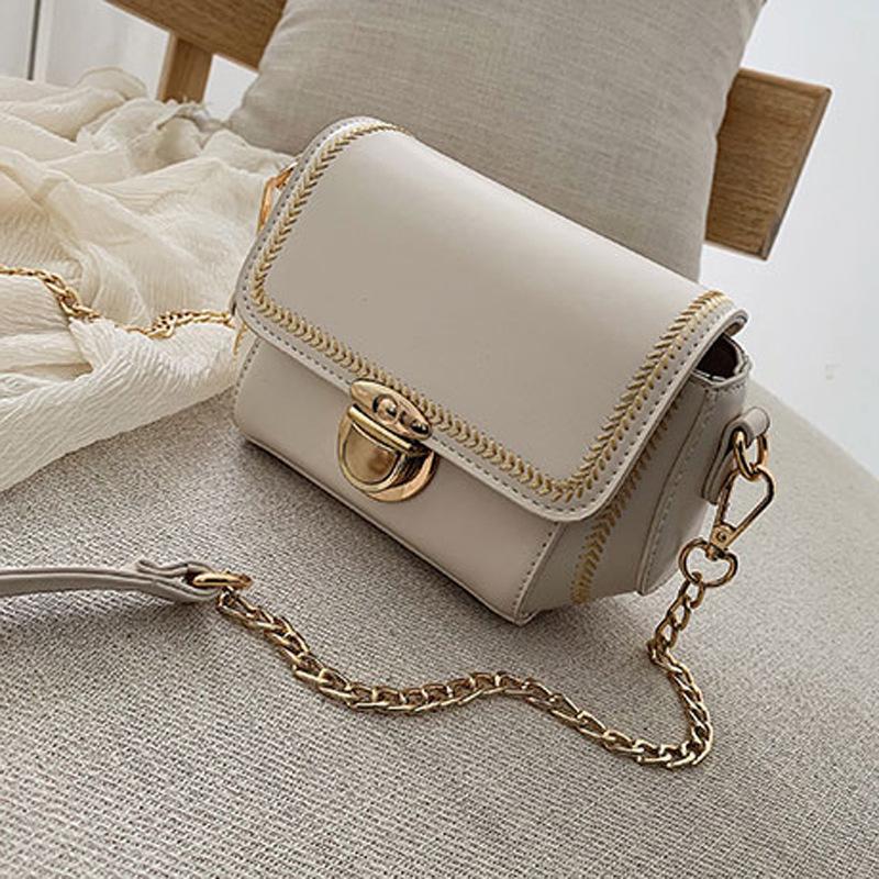 Fashion Bag Women's Chain Hipster Shoulder Bag Crossbody Bag Small Square Bag