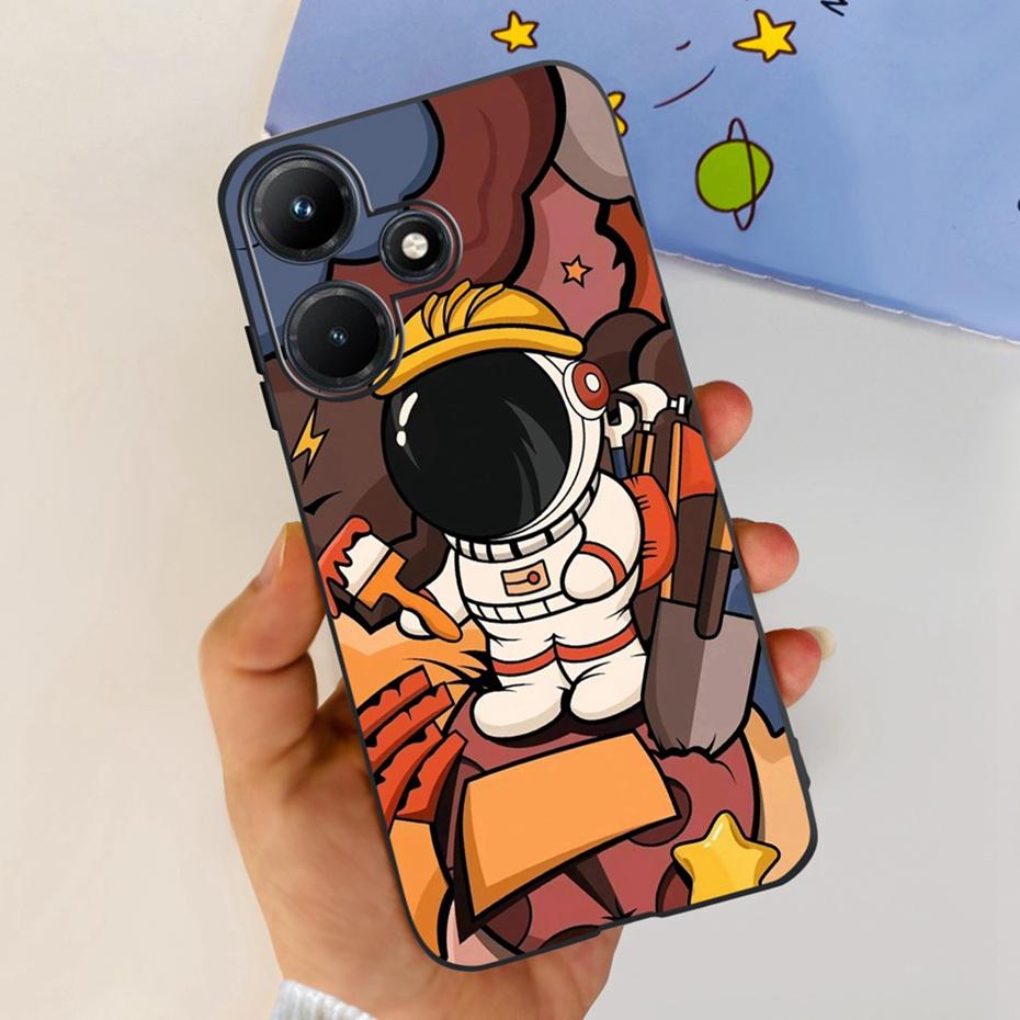 Cute Phone Case For Infinix Hot 30i Hot30 30 Play NFC 2023 Soft Silicone TPU Back Cover For Infinix Hot30i Hot 30 30Play